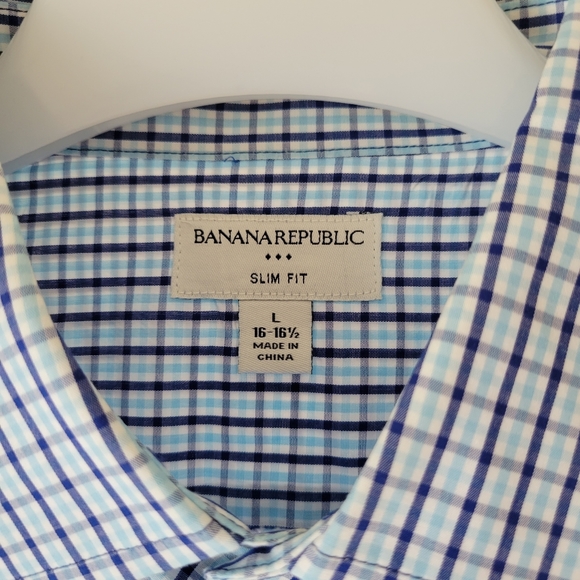 Mens Banana Republic Dress Shirt - Picture 2 of 3
